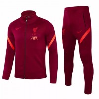 2021 LFC Liverpool Presentation Soccer Tracksuit Red