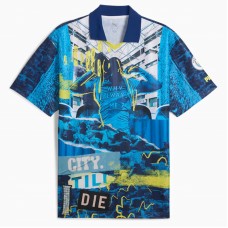 24-25 Manchester City Men's ftblNRGY Blue Soccer Jersey