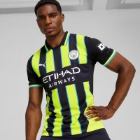 24-25 Manchester City Mens Away Authentic Soccer Jersey 