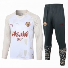 24-25 Manchester City FC Mens White Training Technical Tracksuit