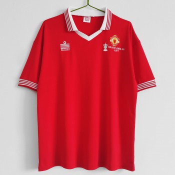  1977 Manchester United FC Home Retro Jersey