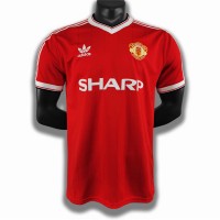 1984 Manchester United FC Home Retro Jersey 