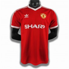 1984 Manchester United FC Home Retro Jersey 