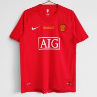2007-2008 Manchester United FC Euro Home Retro Jersey 