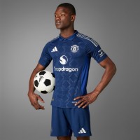 24-25 Manchester United Mens Away Authentic Soccer Jersey 
