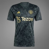 24-25 Manchester United Mens Stone Roses Pre-Match Jersey