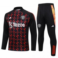 24-25 Manchester United FC Mens Black Training Technical Tracksuit