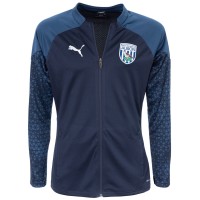 23-24 West Bromwich Albion Fc Men's Navy Matchday Jacket
