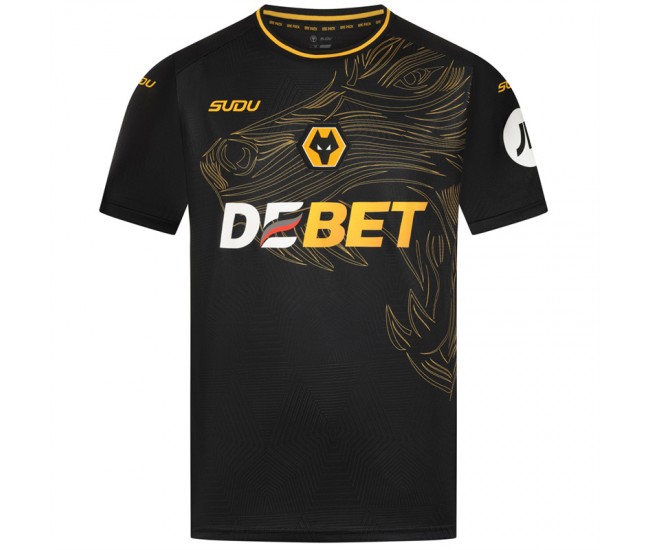 24-25 Wolverhampton Wanderers Men's Away Soccer Jersey 