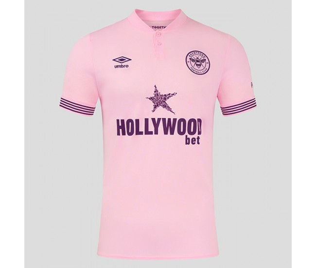 24-25 Brentford FC Men's Away Soccer Jersey