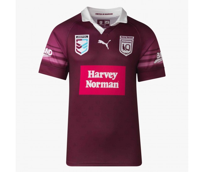 Harvey Norman QLD Maroons Mens Rugby Jersey 2023