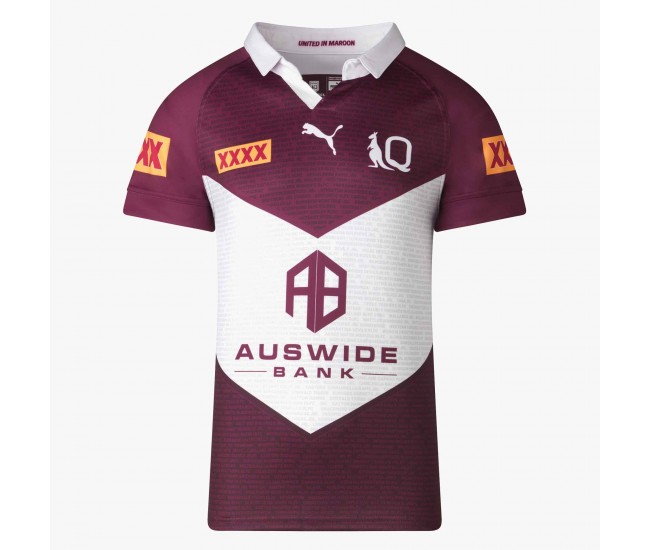 QLD Maroons Mens Captain Run Rugby Jersey 2023