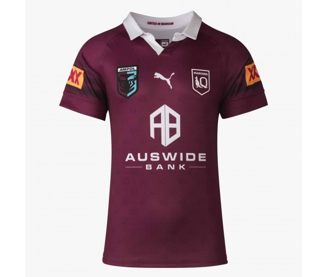 QLD Maroons Mens Home Rugby Jersey 2023
