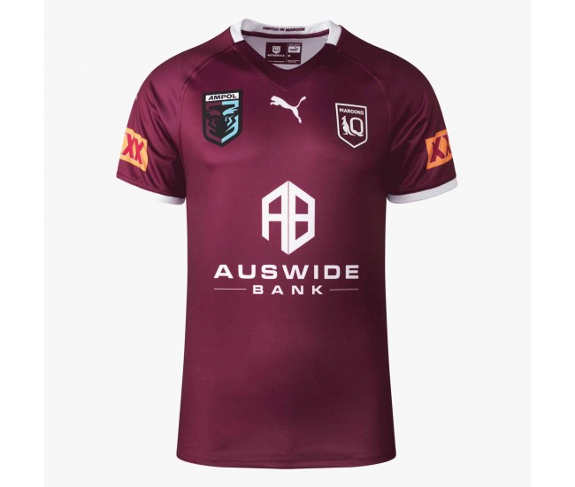QLD Maroons State of Origin Mens Home Rugby Jersey 2022
