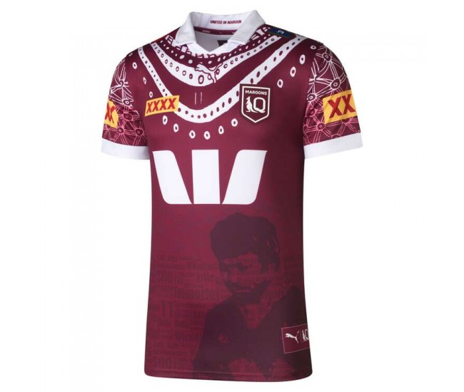 QLD Maroons Mens Indigenous Rugby Jersey 2025