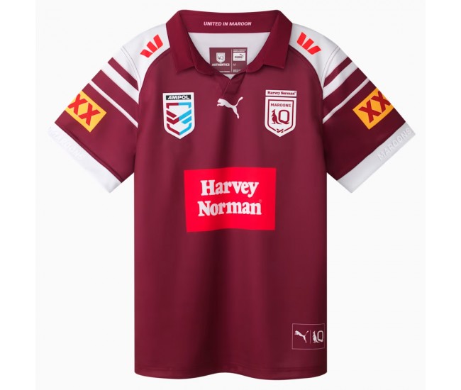 Harvey Norman QLD Maroons Mens Rugby Jersey 2025