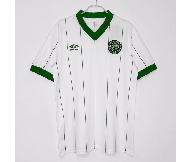 1984-1986 Celtic Glasgow Away Retro Jersey 