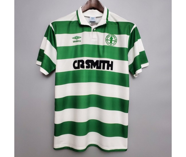 1987-1989 Celtic Glasgow Home Retro Jersey 