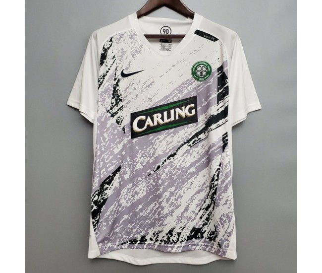 2007-2008 Celtic Glasgow Away Retro Jersey