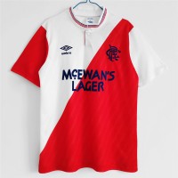 1987-1988 Rangers FC Away Retro Jersey 