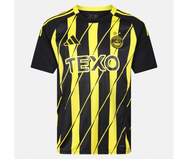 24-25 Aberdeen FC Men's Away Soccer Jersey 