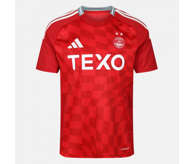 24-25 Aberdeen FC Men's Home Soccer Jersey