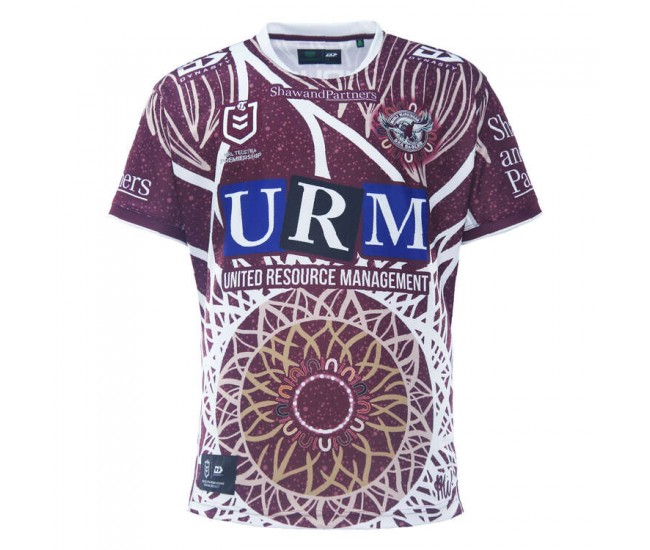 Manly Warringah Sea Eagles Mens Indigenous Rugby Jersey 2023