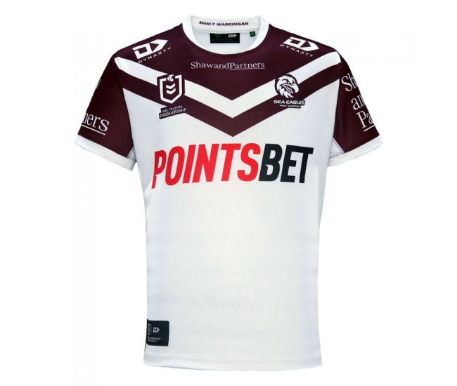 Manly Warringah Sea Eagles Mens Away Rugby Jersey 2024