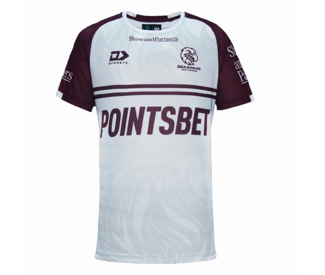 Manly Warringah Sea Eagles Mens Coaches Training Rugby Jersey 2024