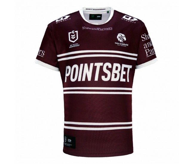Manly Warringah Sea Eagles Men's Home Rugby Jersey 2024