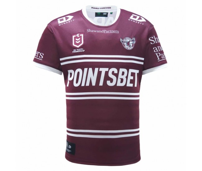 Manly Warringah Sea Eagles Men's Home Rugby Jersey 2023