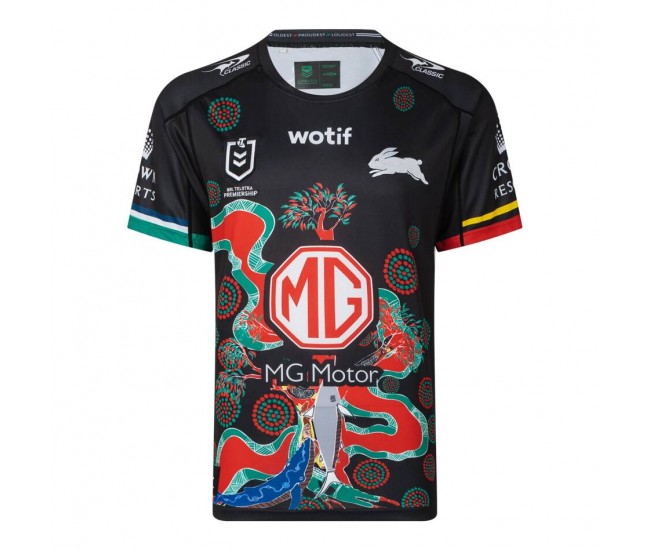 South Sydney Rabbitohs Mens Indigenous Rugby Jersey 2022