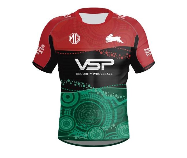South Sydney Rabbitohs Mens Captains Run Rugby Jersey 2024