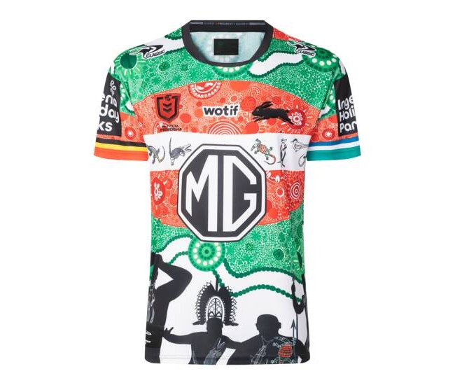 South Sydney Rabbitohs Mens Indigenous Rugby Jersey 2024