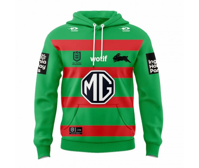 South Sydney Rabbitohs Mens Home Rugby Hoodie 2024