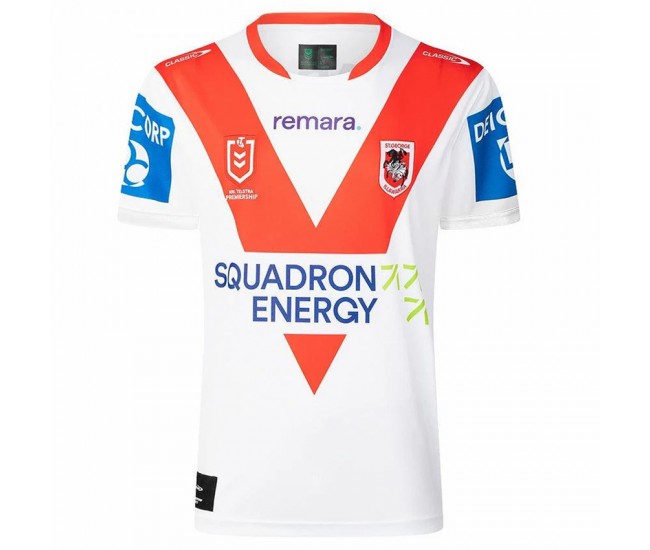 St George Illawarra Dragons Mens Home Rugby Jersey 2025