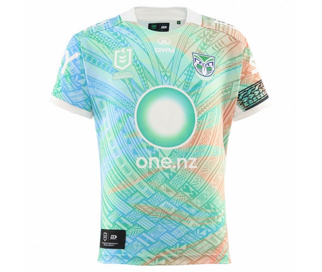 New Zealand Warriors Mens Pasifika Rugby Jersey 2025