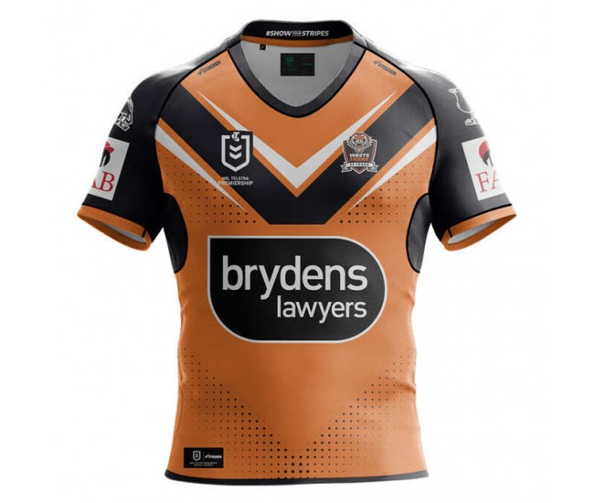 Wests Tigers Mens Away Rugby Jersey 2024