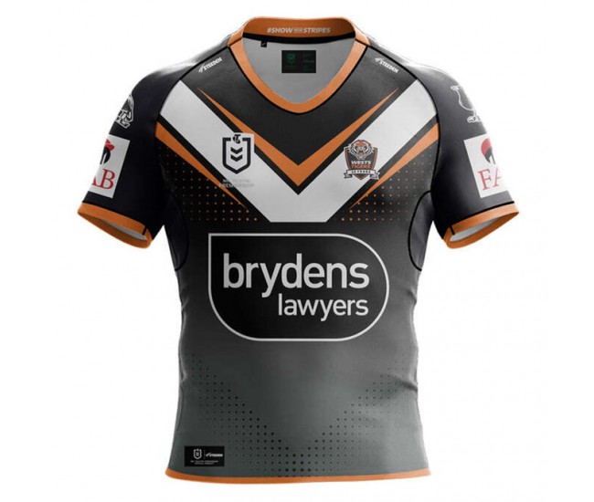 Wests Tigers Mens Home Rugby Jersey 2024