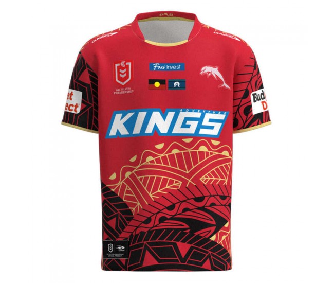 Dolphins Mens Indigenous Rugby Jersey 2023