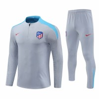 24-25 Atlético de Madrid Grey Mens Training Technical Tracksuit