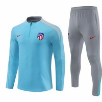 24-25 Atlético de Madrid Blue Mens Training Technical Tracksuit