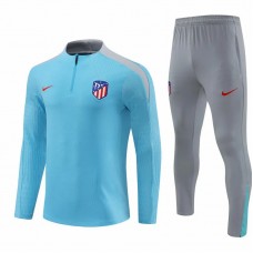 24-25 Atlético de Madrid Blue Mens Training Technical Tracksuit