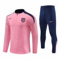 24-25 Atlético de Madrid Mens Pink Training Technical Tracksuit