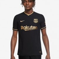 20-21 FC Barcelona Mens Away Authentic Soccer Jersey 