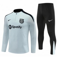 24-25 FC Barcelona Mens White Training Technical Tracksuit
