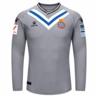 23-24 RCD Espanyol Mens Grey Long Sleeve Goalkeeper Jersey