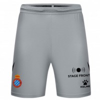 23-24 RCD Espanyol Mens Gray Goalkeeper Shorts