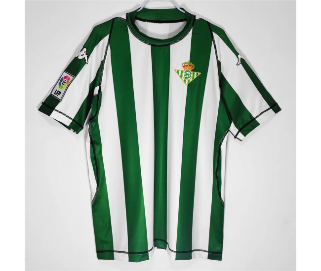 2003-2004 Real Betis Home Retro Jersey 