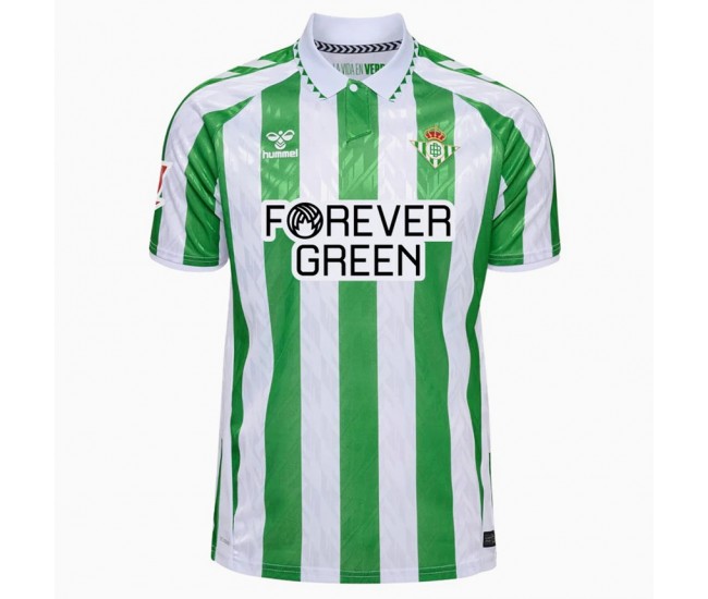 24-25 Real Betis Mens Home Soccer Jersey